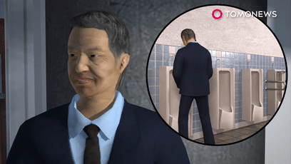 因为不想上班,日本大叔给自己屁股插了一刀 因为不想上班,日本大叔给自己屁股插了一刀