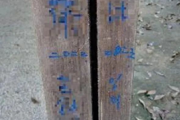 游客手一抖,千年古迹遭殃!奈良春日大社柱子上简体字“恩爱永远”,警方怒查 游客手一抖,千年古迹遭殃!奈良春日大社柱子上简体字“恩爱永远”,警方怒查