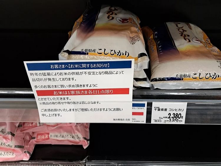 日本人看到超市卖中国大米破防:饿死也不吃中国米!中国网友回怼:吃你们的古古古米去吧 日本人看到超市卖中国大米破防:饿死也不吃中国米!中国网友回怼:吃你们的古古古米去吧